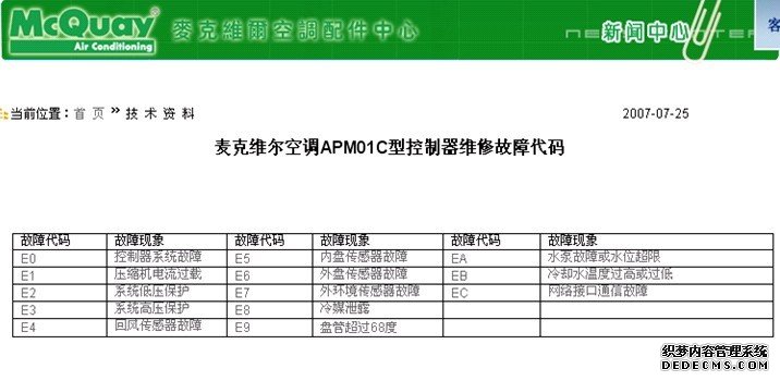 麦克维尔怎么查询故障_麦克维尔故障n8_麦克维尔水机故障